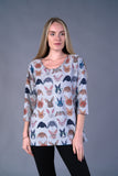 Shana shirt 24603, fleece bunny print