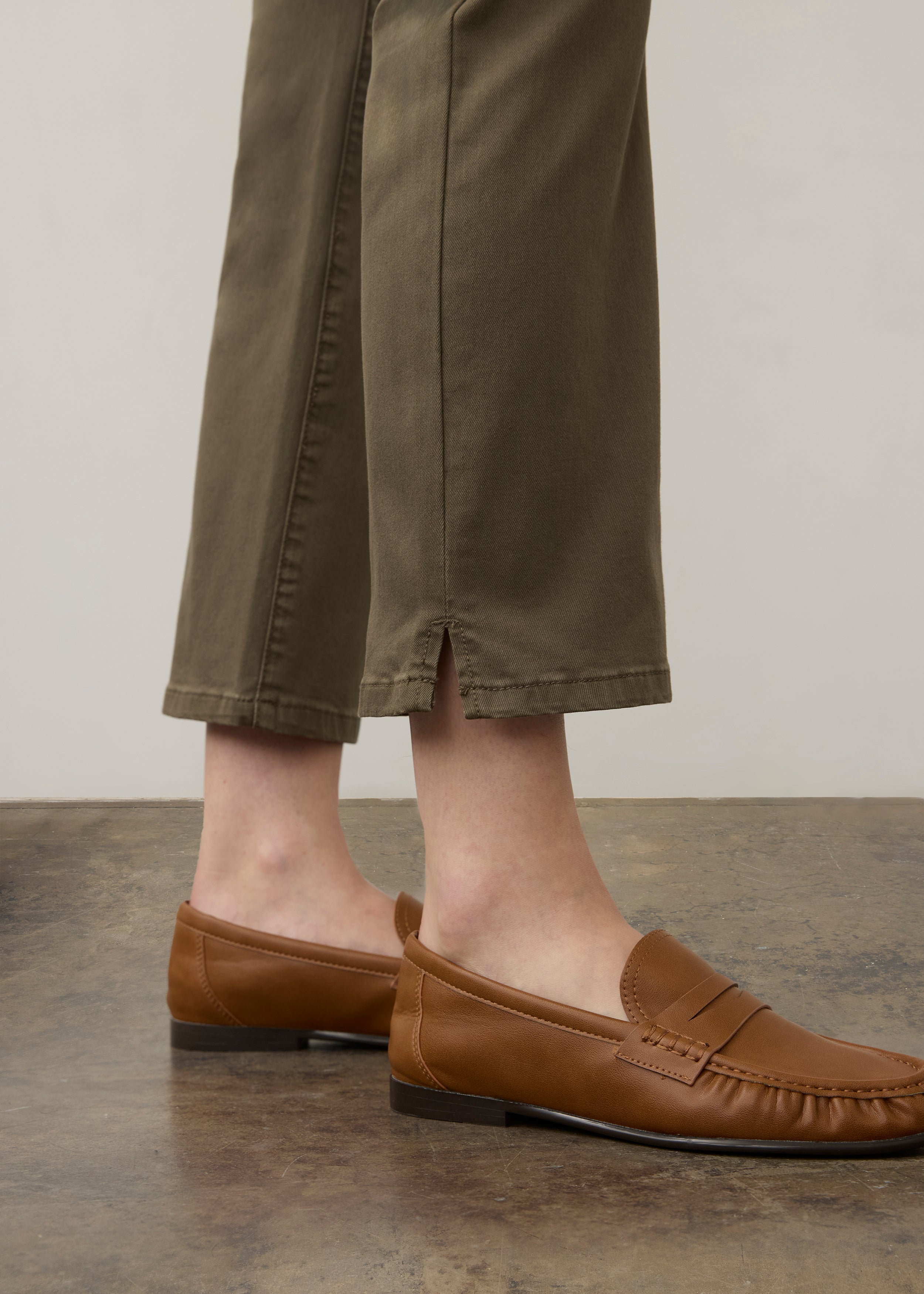 FDJ Olivia boot ankle jeans 2562511, olive wash