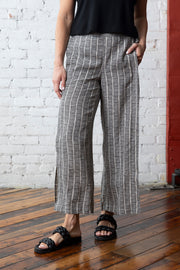 Olivia by Habitat pant 264222, linen stripe workhorse
