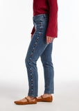 FDJ Olivia pencil ankle jeans 2694779, embroidered