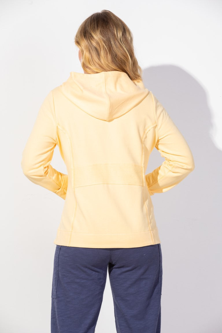 Escape by Habitat hoodie, short ruched pockets