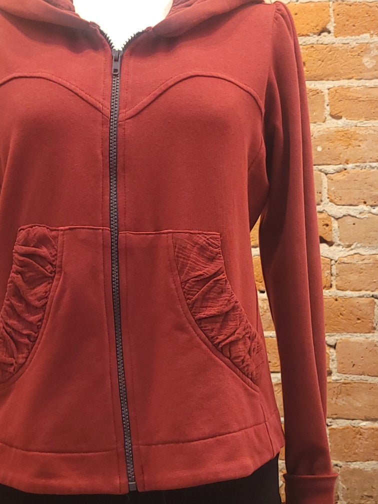 CMC hoodie jacket/coat  3261, short zip (6+ colors)