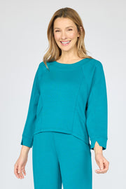 Olivia by Habitat shirt 330101,  featherlux knit stitch pullover