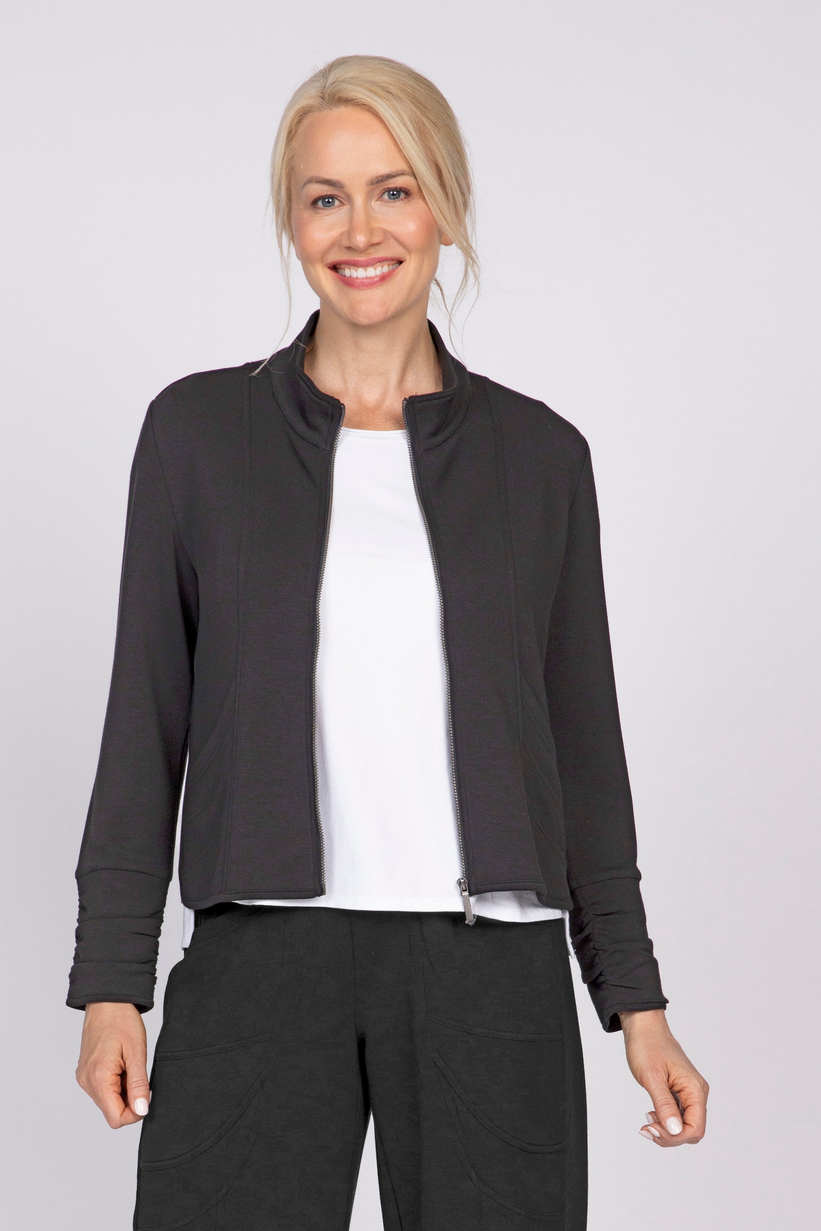 Olivia by Habitat jacket 330403, lux knit stitch jacket