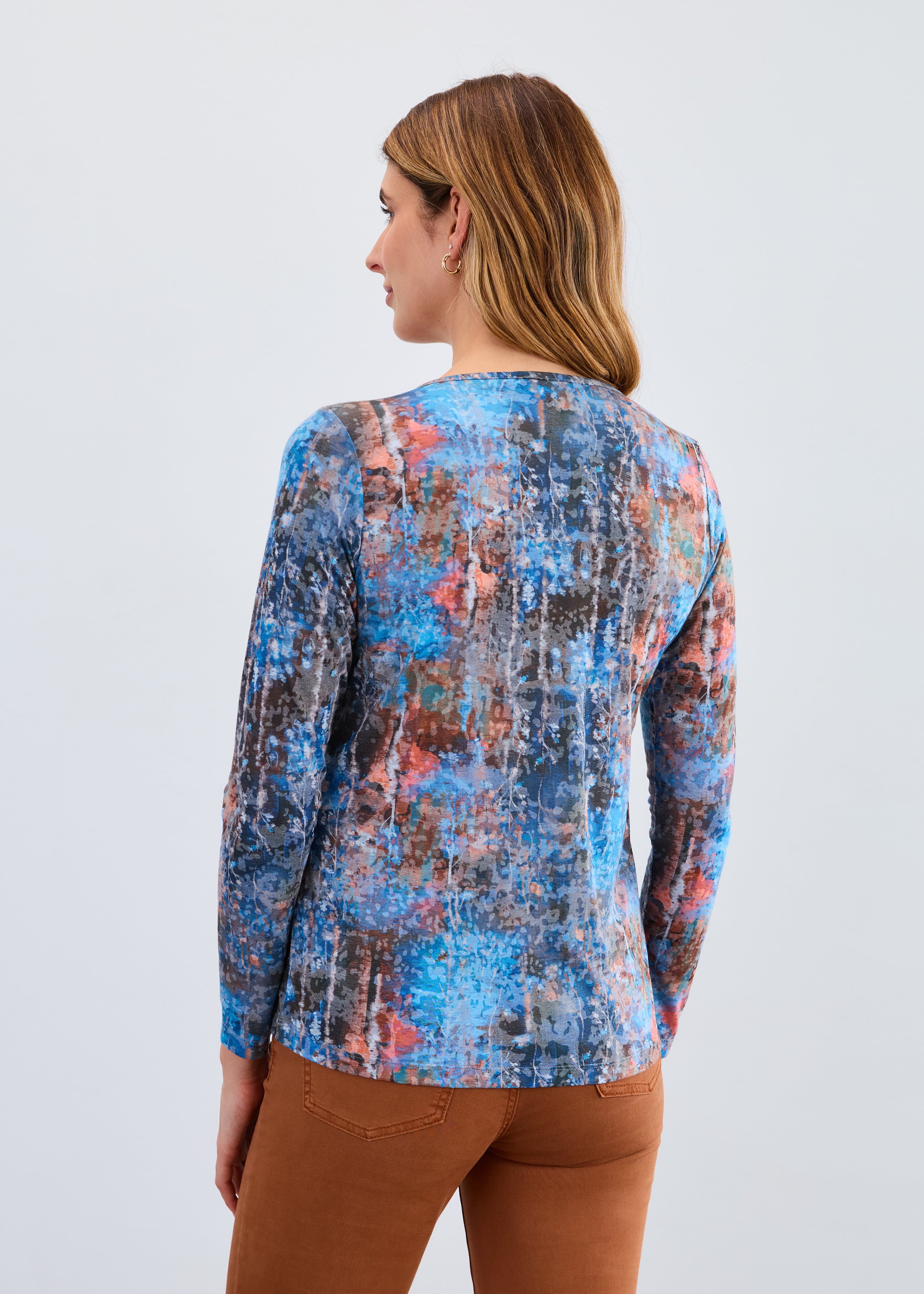 FDJ shirt 3390844, henley long sleeve