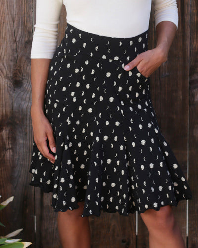 Effie's Heart 7-year skirt, Mond print
