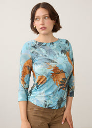 Camiseta FDJ 3402161, manga 3/4, cuello redondo