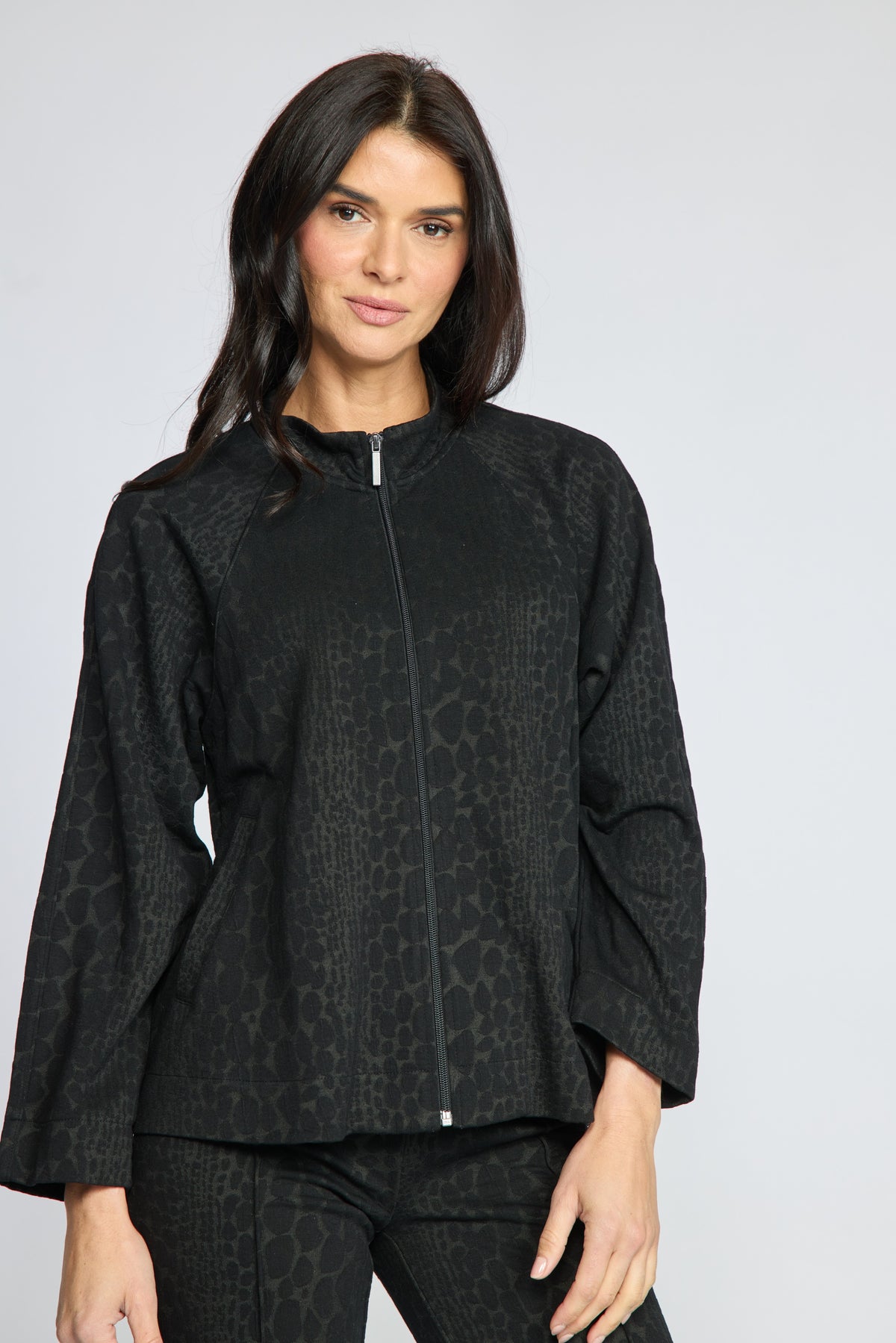 Olivia by Habitat jacket 461402, Wild at heart raglan