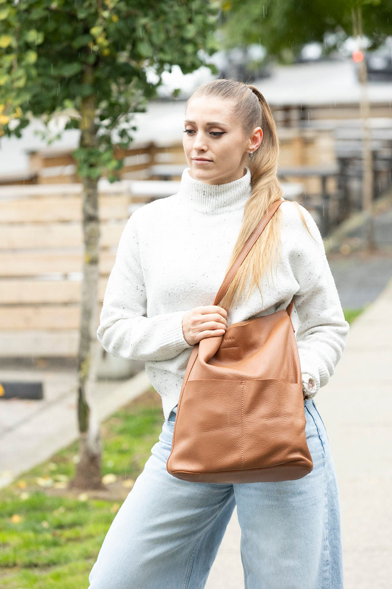 Risa purse, Lila pocket tote (5 colors)