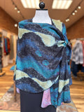 Rapti circle shawl, cashmere print