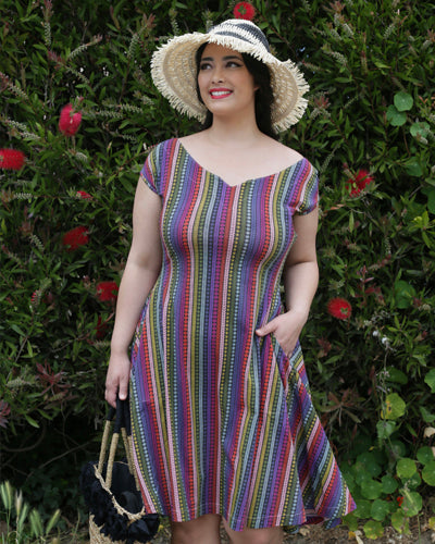 Vestido Effie's Heart Calistoga, estampado Capistrano