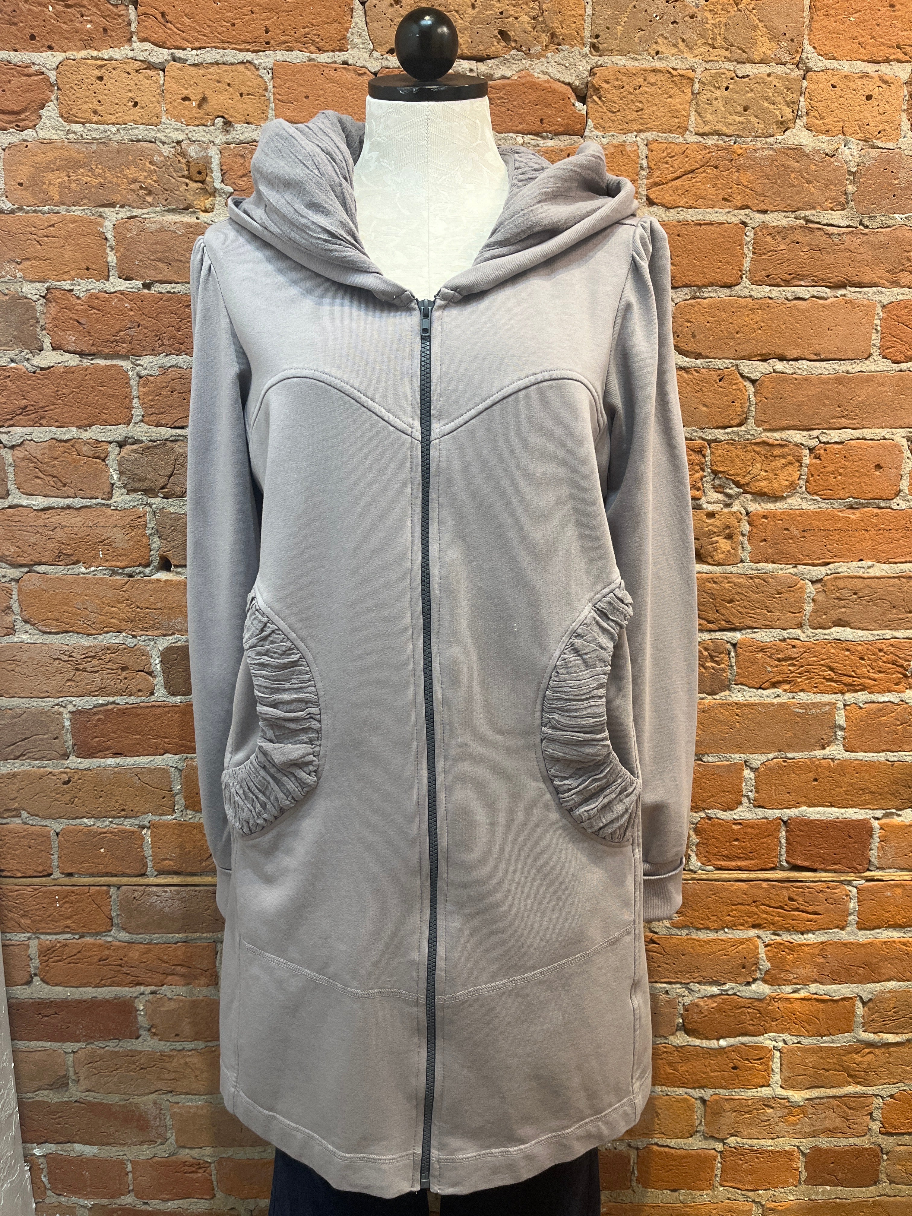 CMC hoodie jacket/coat 3187, long zip (8 colors)