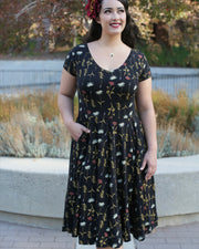 Effie's Heart Sadie dress, Grow print
