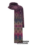 Ivko scarf, ornament pattern 100% wool (2 colors)