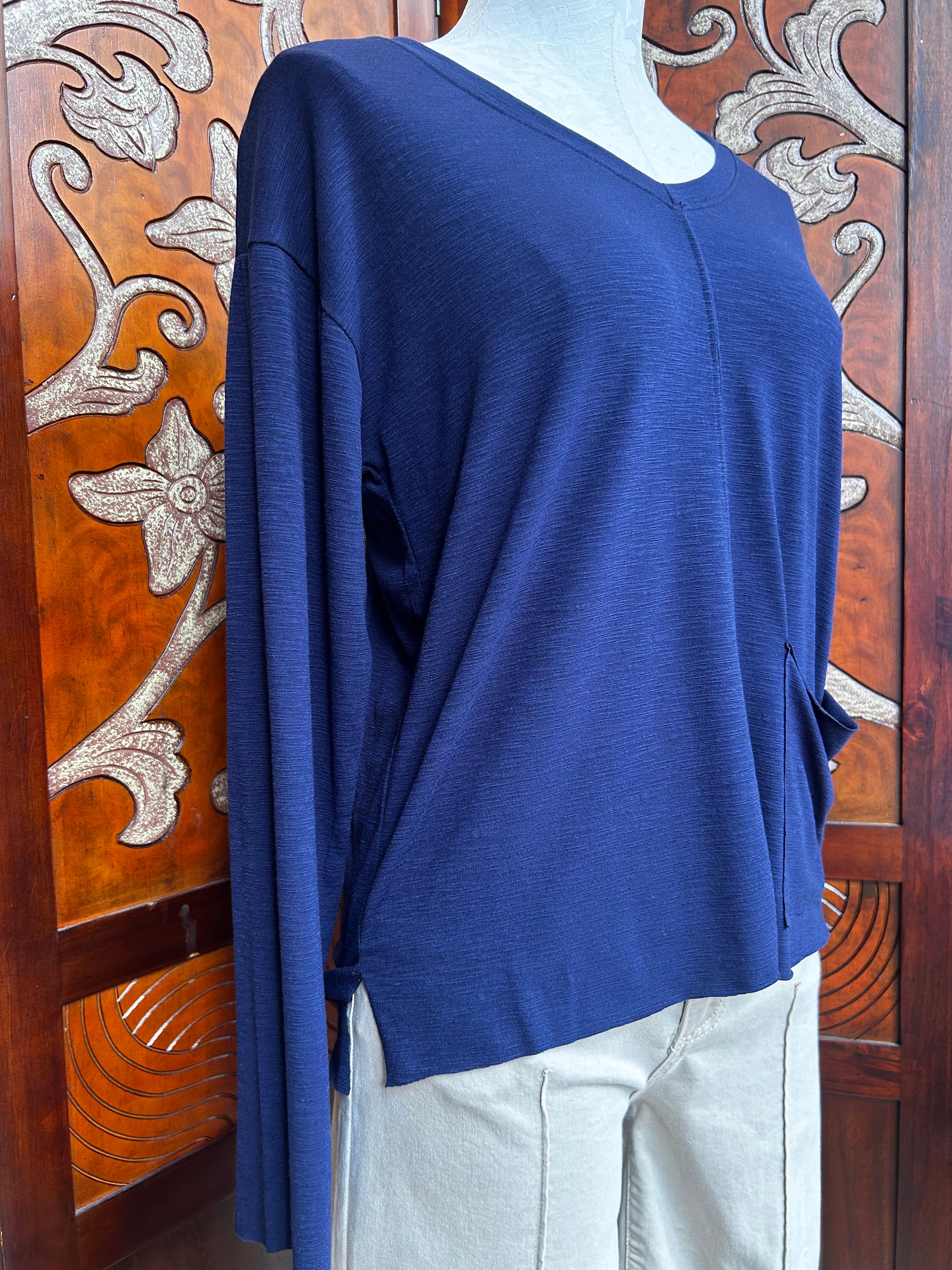 Nally & Millie t-shirt F678904, 3/4 sleeve slub