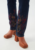 FDJ Suzanne straight jeans 6906779, embroidered