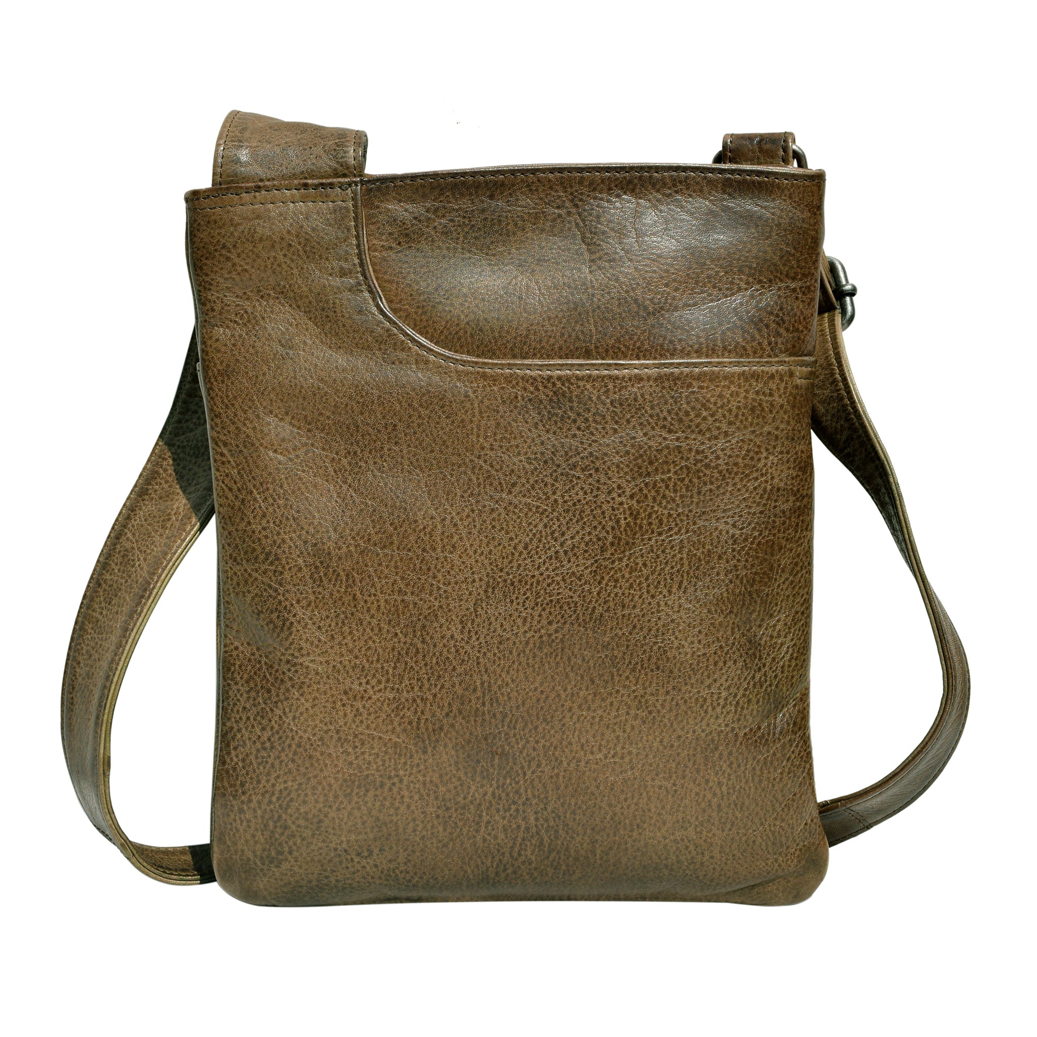 Monedero de piel Latico, bandolera Athena (5 colores)