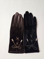 Guantes Mademoiselle, raya sin dedos (5 colores)