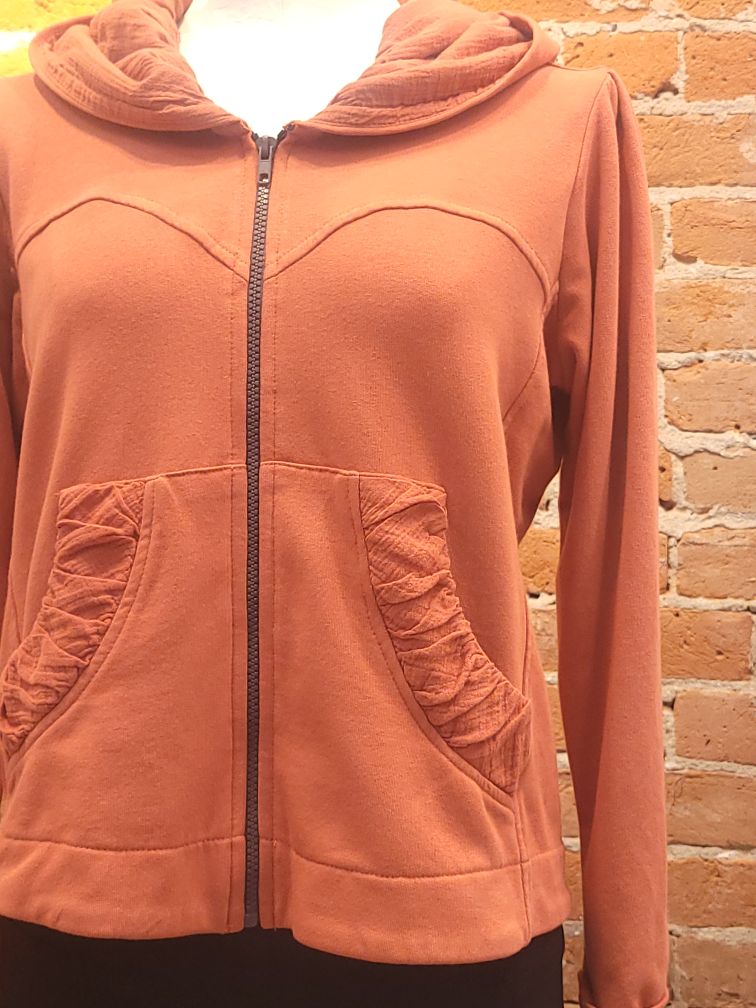 CMC hoodie jacket/coat  3261, short zip (6+ colors)