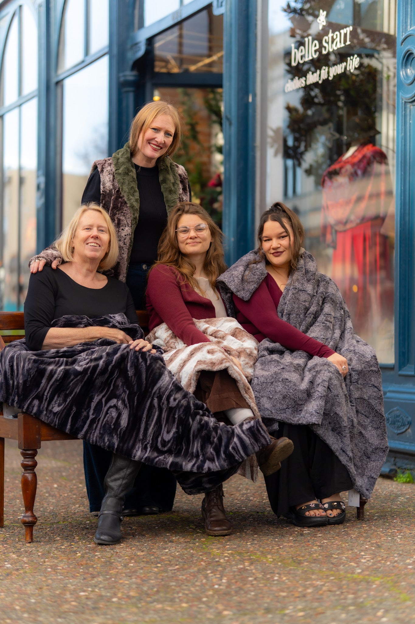 Bufanda Pandemonium de pelo sintético