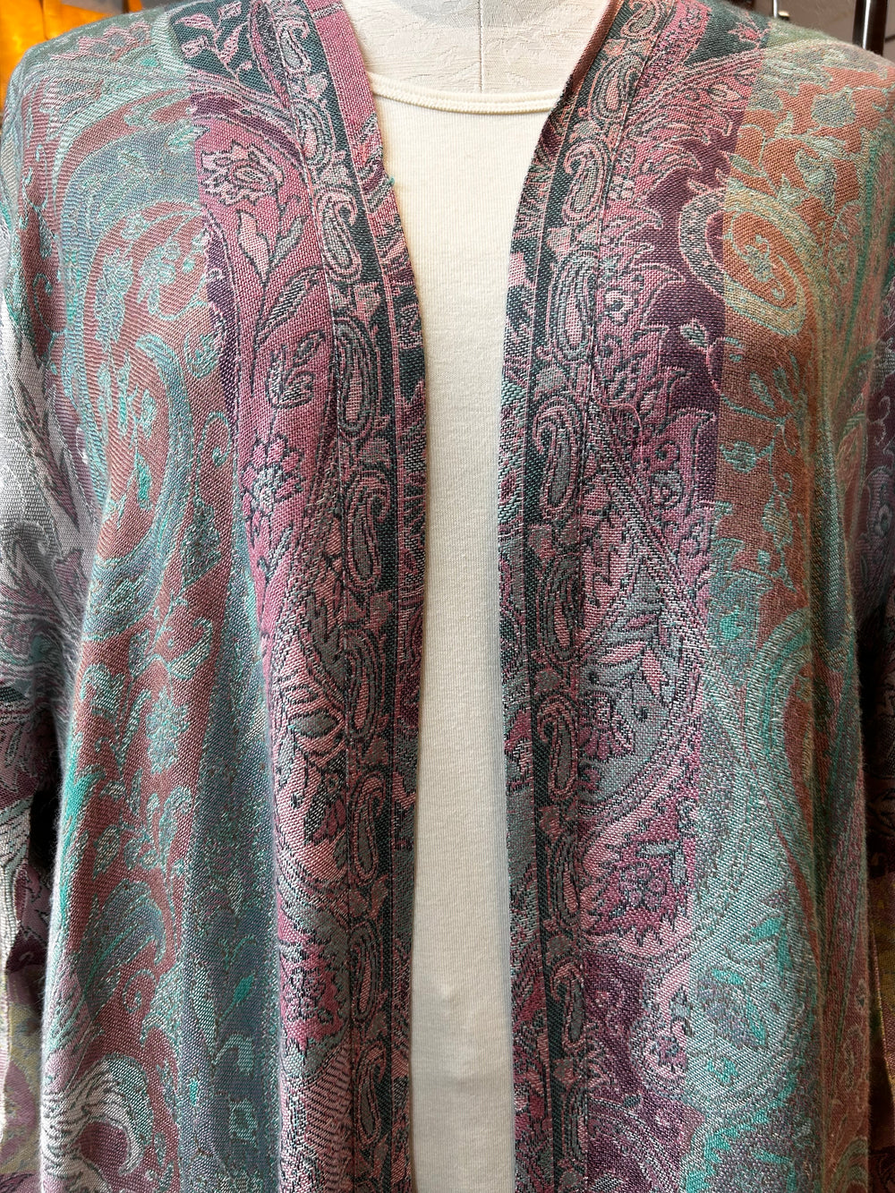 ANU Blush paisley jacket/duster