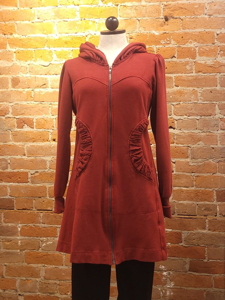 CMC hoodie jacket/coat 3187, long zip (6+ colors)