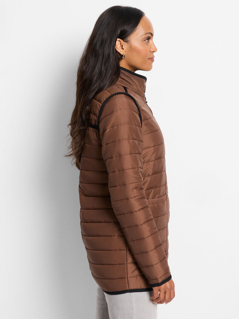 Nic + Zoe coat/jacket 241109, Allovette reversible puffer