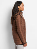 Nic + Zoe coat/jacket F241109, Allovette reversible puffer