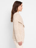 Nic + Zoe cardigan F241127, texture tweed