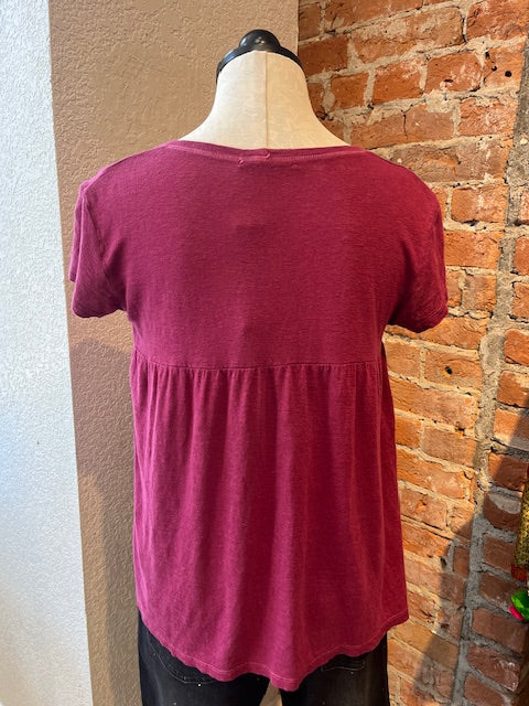 Cut Loose t-shirt, ruche back
