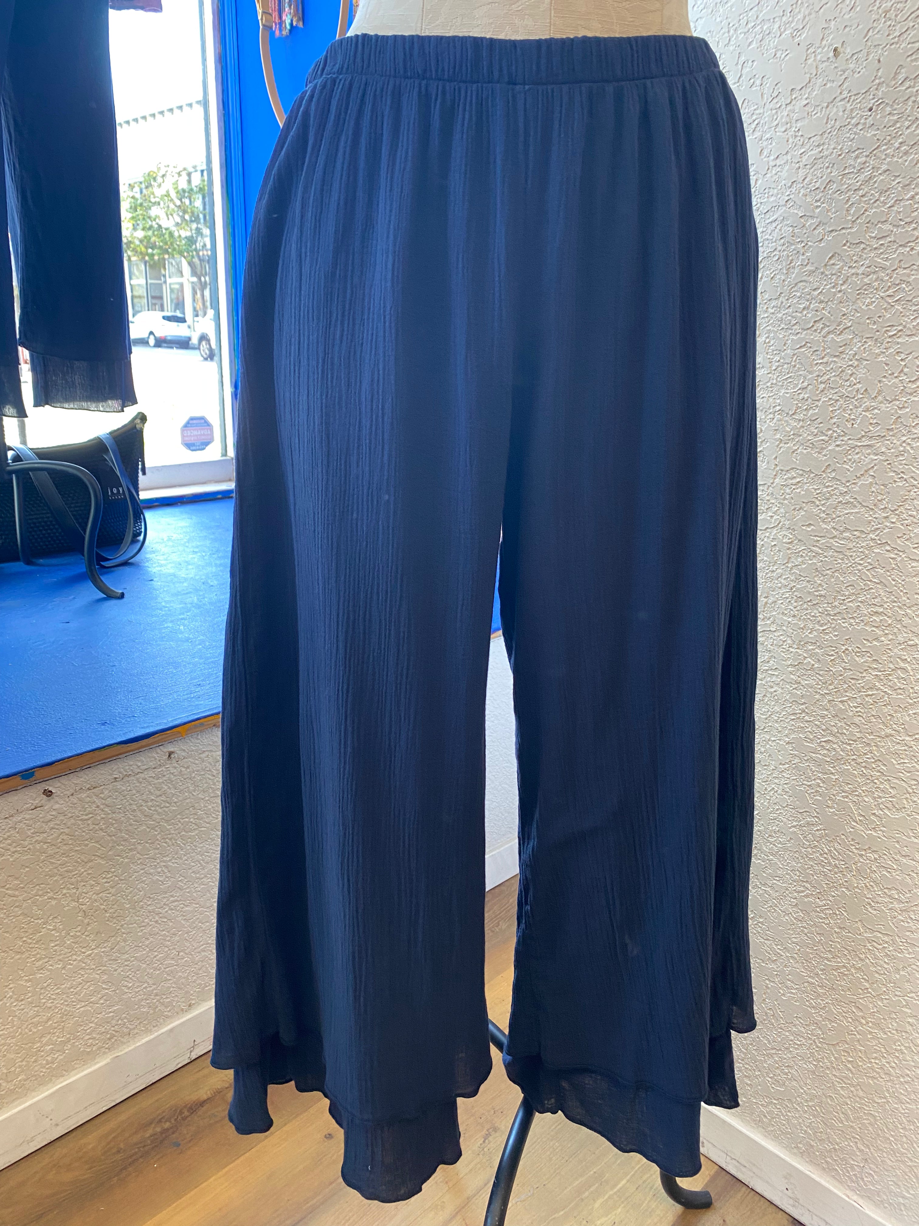 Prairie Cotton pants CG936, crop layered