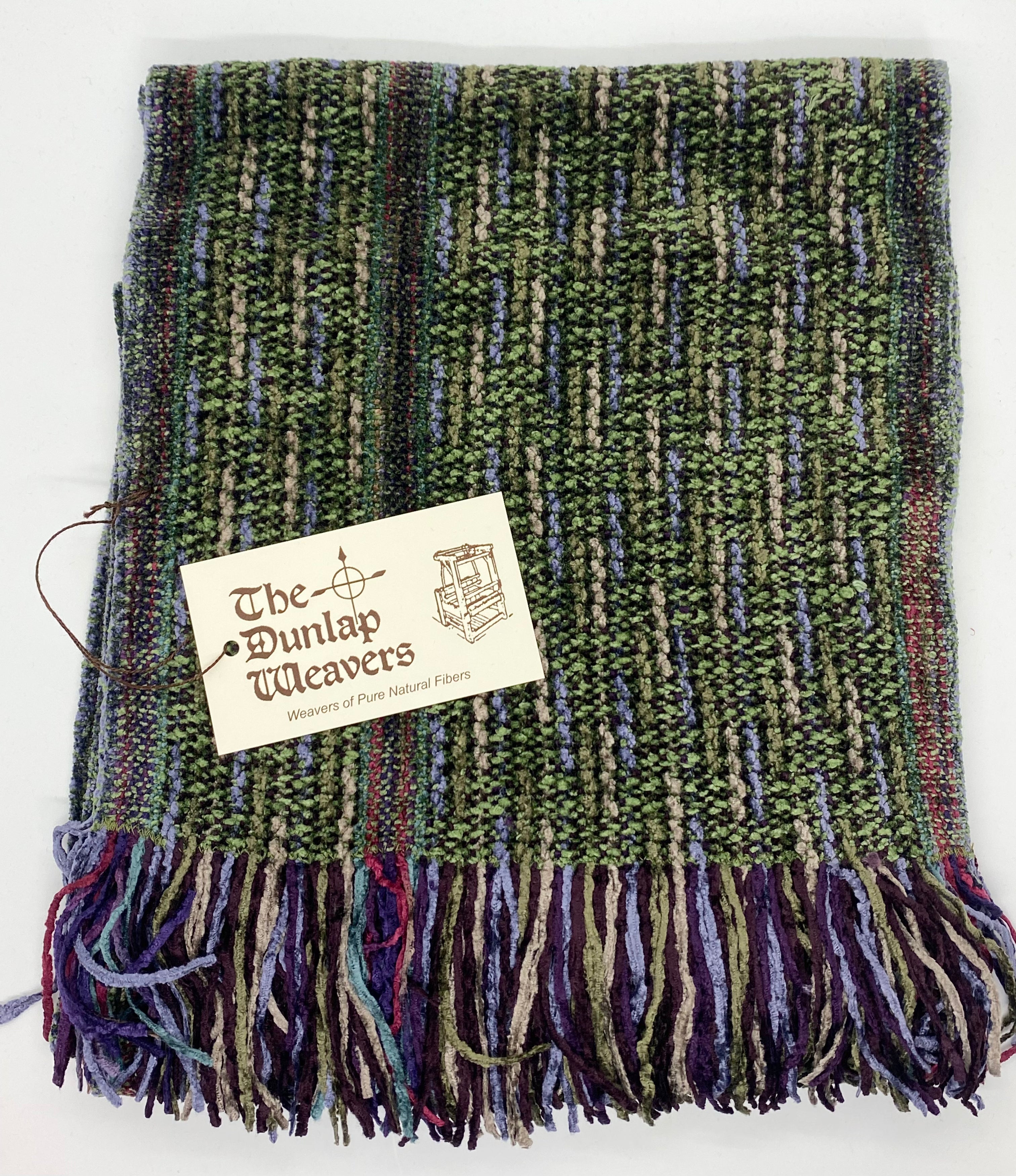 Bufanda The Dunlap Weavers, chenilla 1538 de 56" (3 colores)