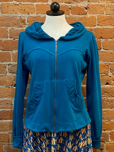 Chaqueta/abrigo con capucha CMC 3261, cremallera corta (6 colores)