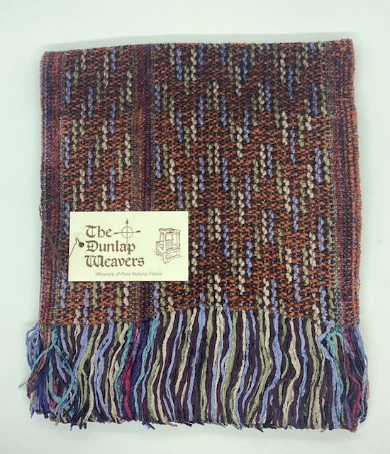 Bufanda The Dunlap Weavers, chenilla 1538 de 56" (3 colores)