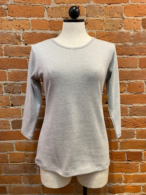 Necessitees t-shirt, jewel neck 3/4-sleeve (5 colors)