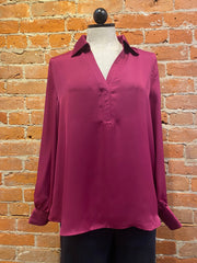 Renuar shirt 5264, lux silky long sleeve