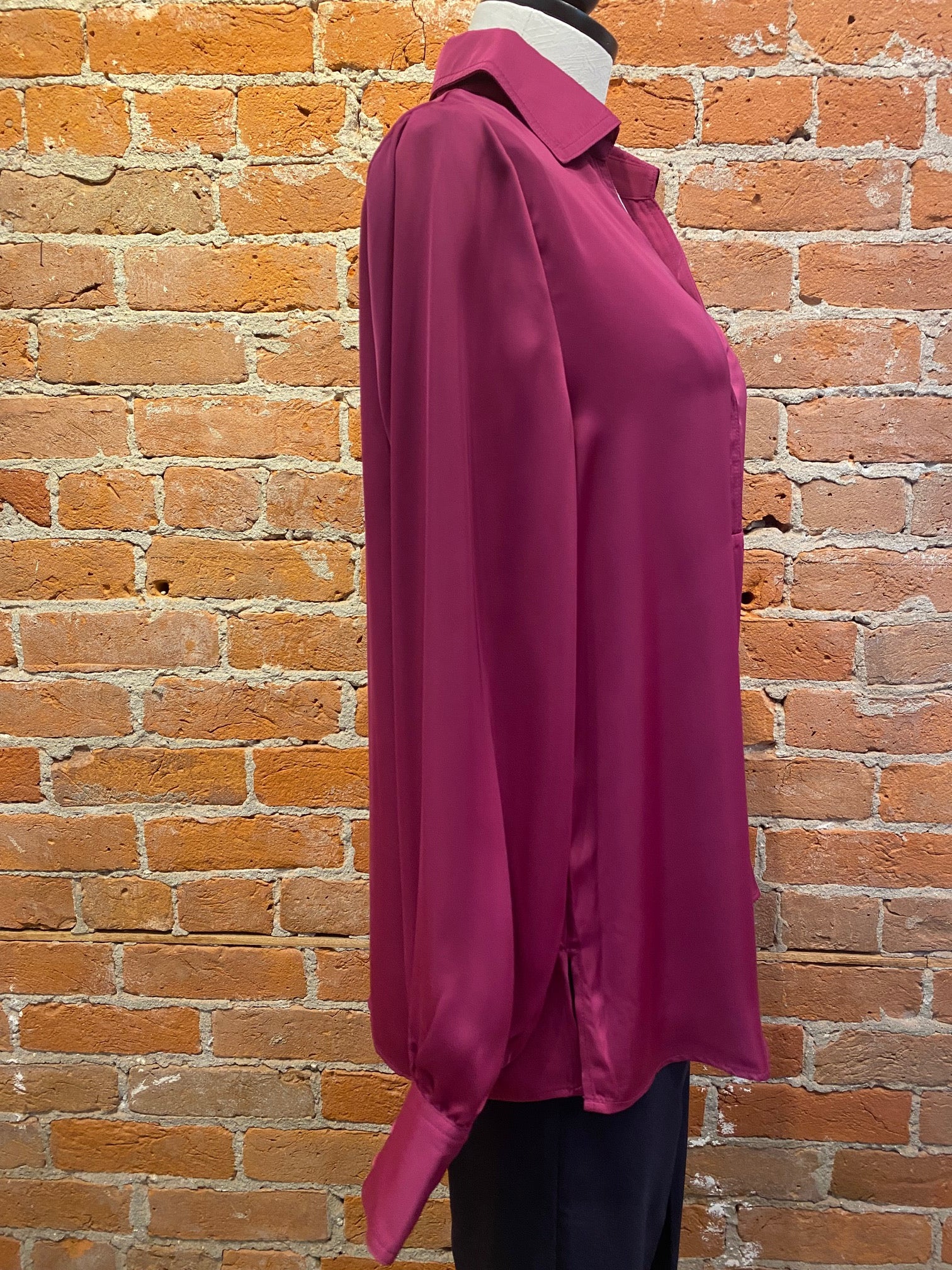 Renuar shirt 5264, lux silky long sleeve