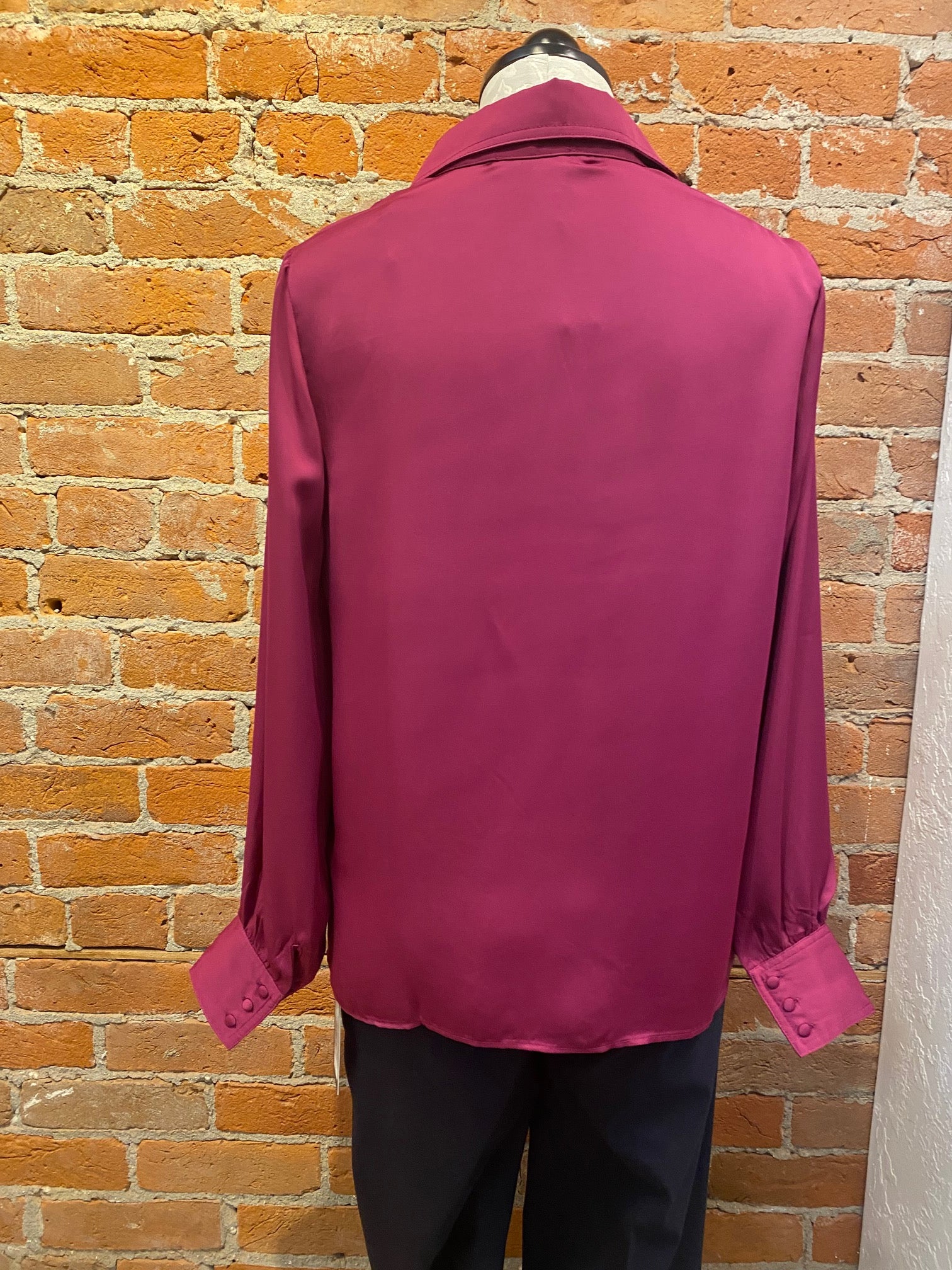 Renuar shirt 5264, lux silky long sleeve