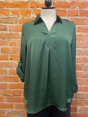 Renuar shirt 5265, lux silky 3/4 sleeve