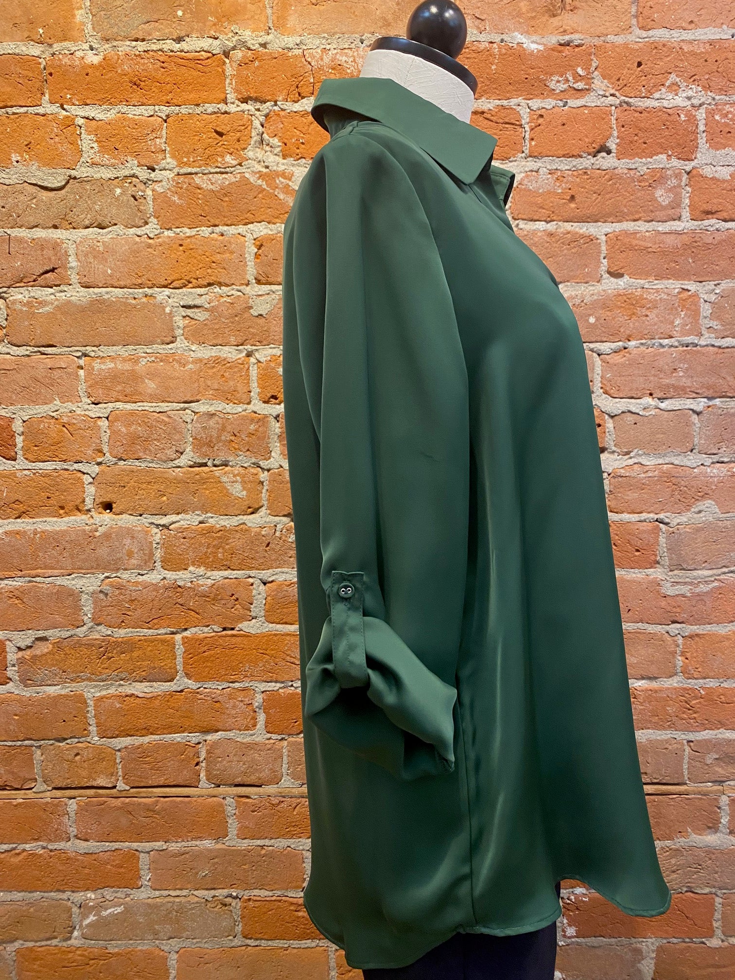 Renuar shirt 5265, lux silky 3/4 sleeve