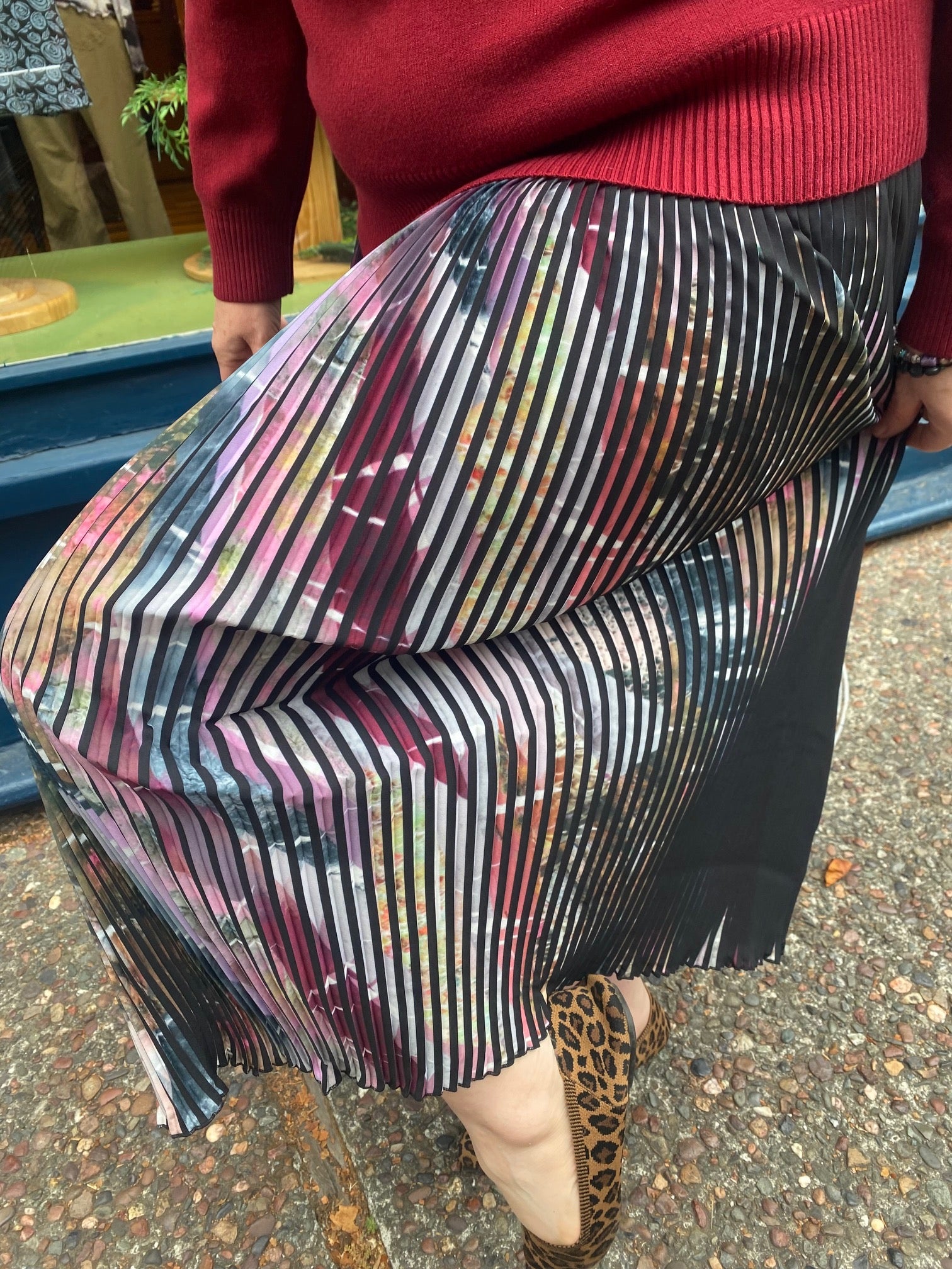 Desigual Plis skirt, knee-length FW05