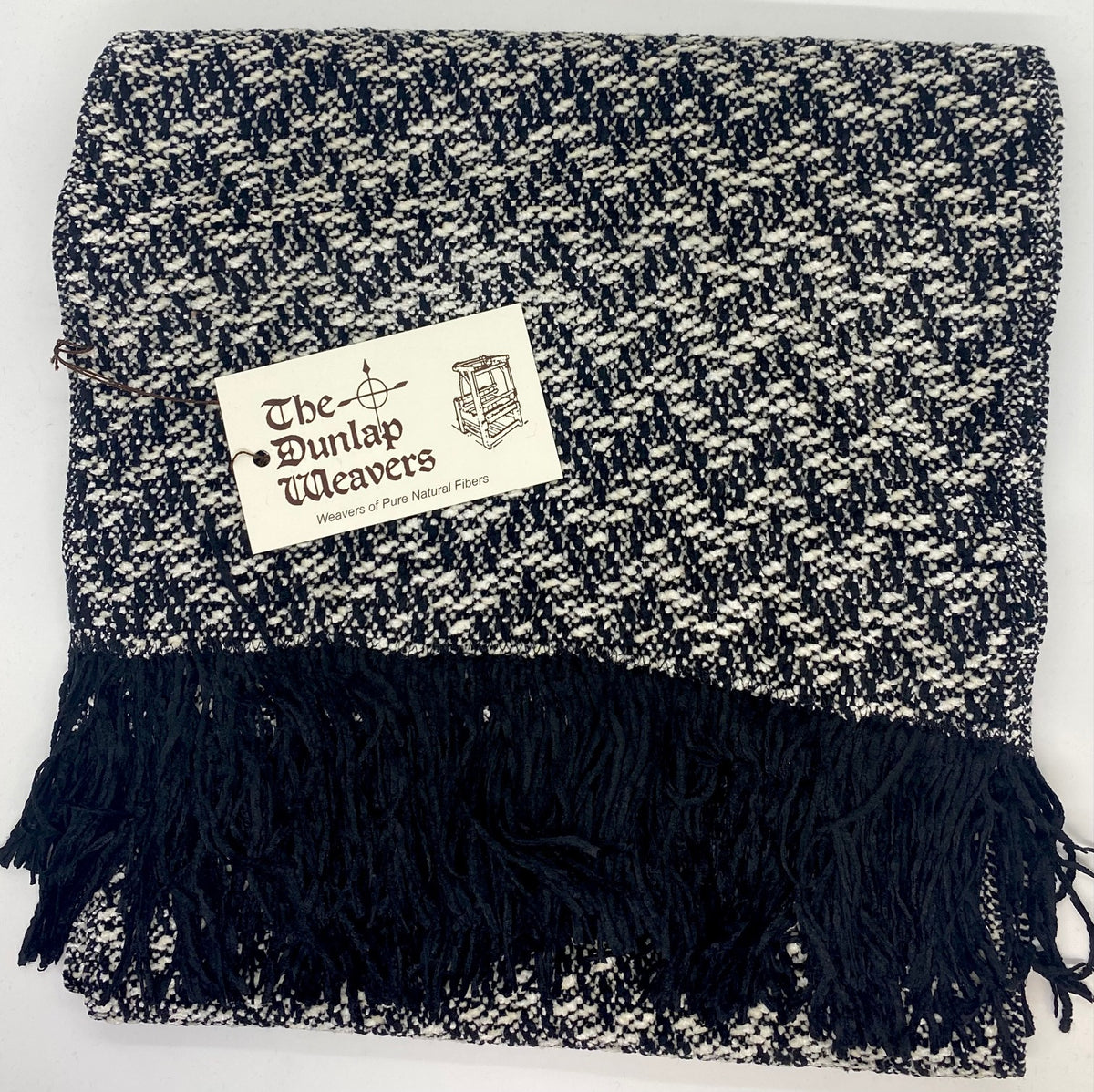The Dunlap Weavers scarf, 1532 72" X 10.5" chenille
