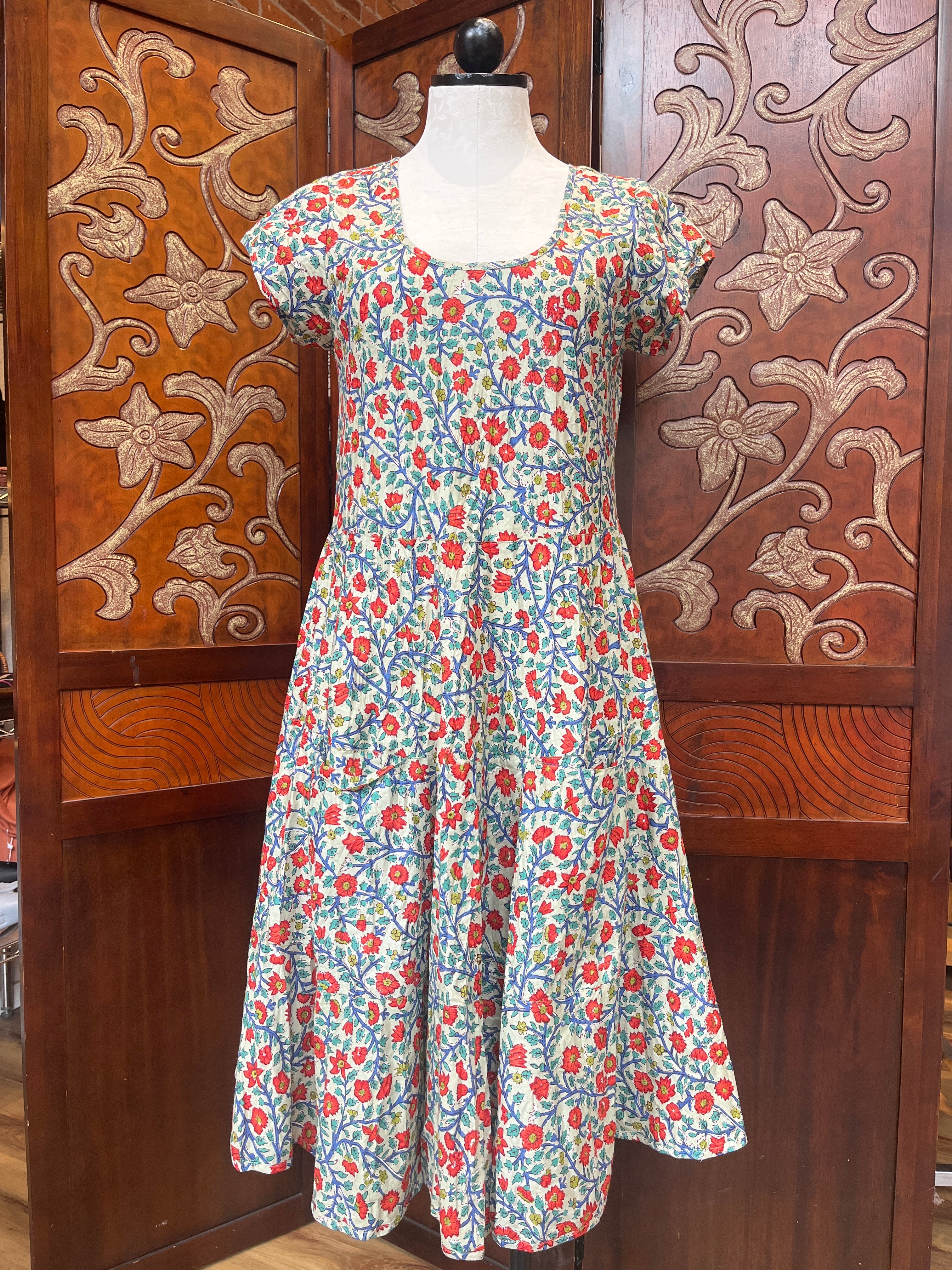 Dress Addict Jade dress 509, organic cotton