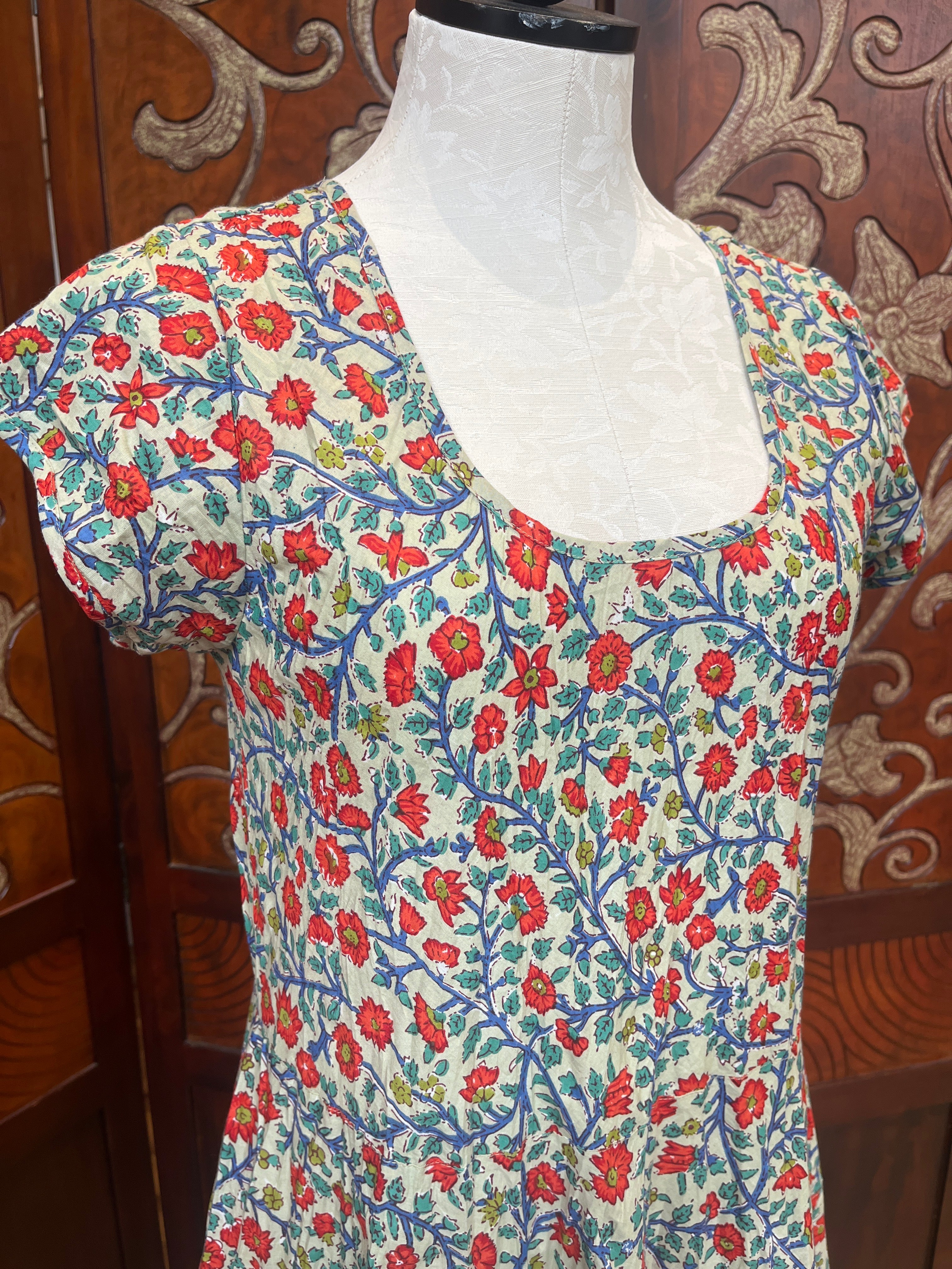 Dress Addict Jade dress 509, organic cotton
