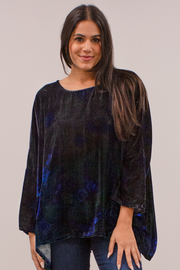 Camisa Kyla Seo Jeni, terciopelo tie-dye