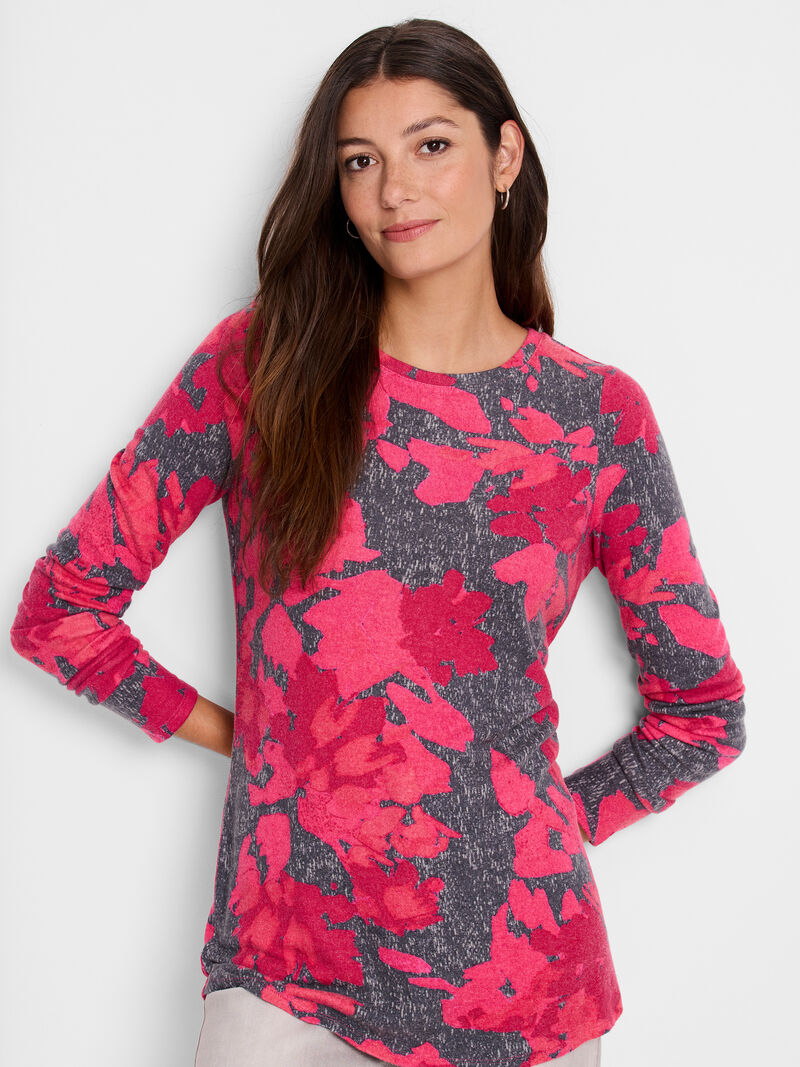 Nic + Zoe tunic 242063, shadow floral shirt