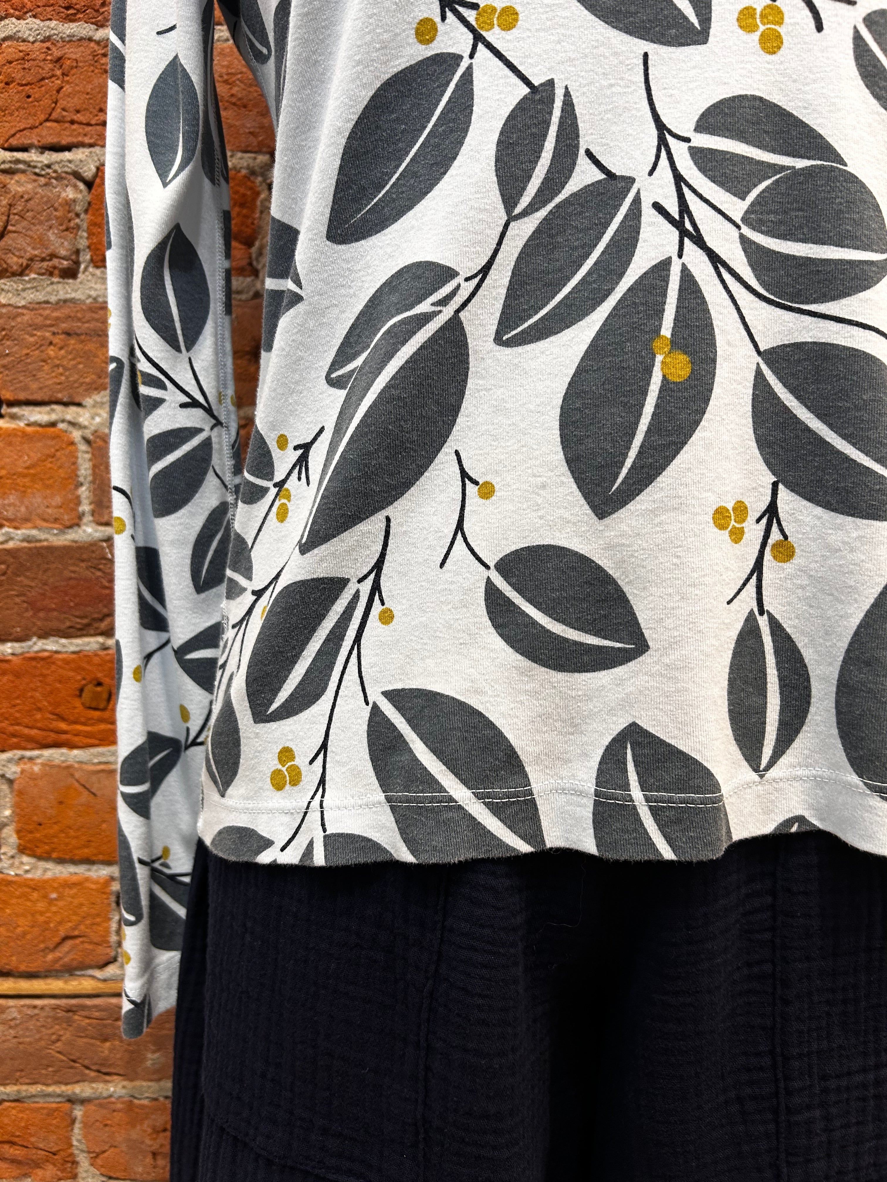Prairie Cotton t-shirt 225, crew neck long sleeve