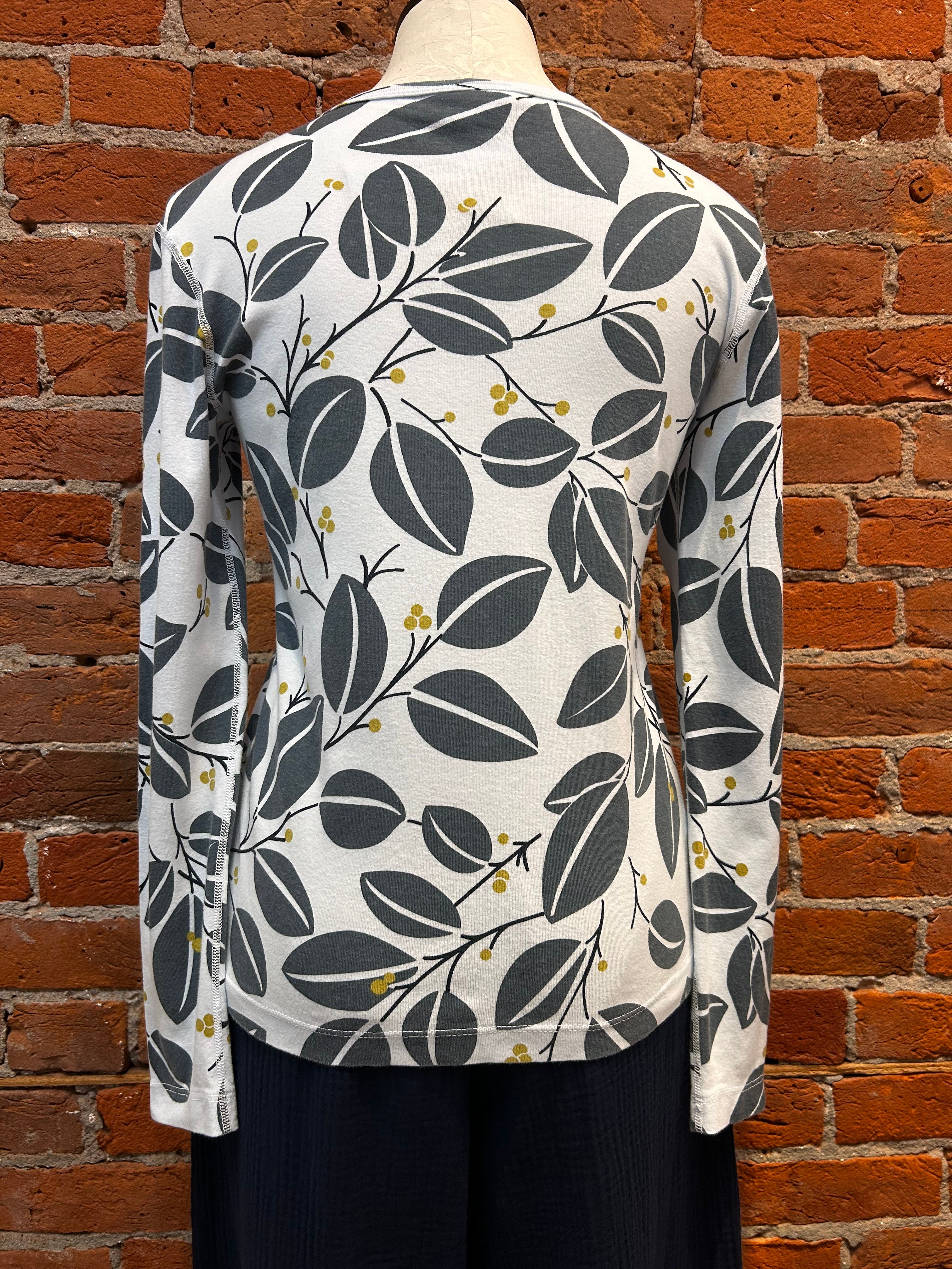 Prairie Cotton t-shirt 225, crew neck long sleeve