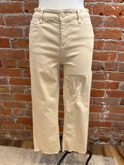 Renuar pant 11009, tencel crop mini-boot