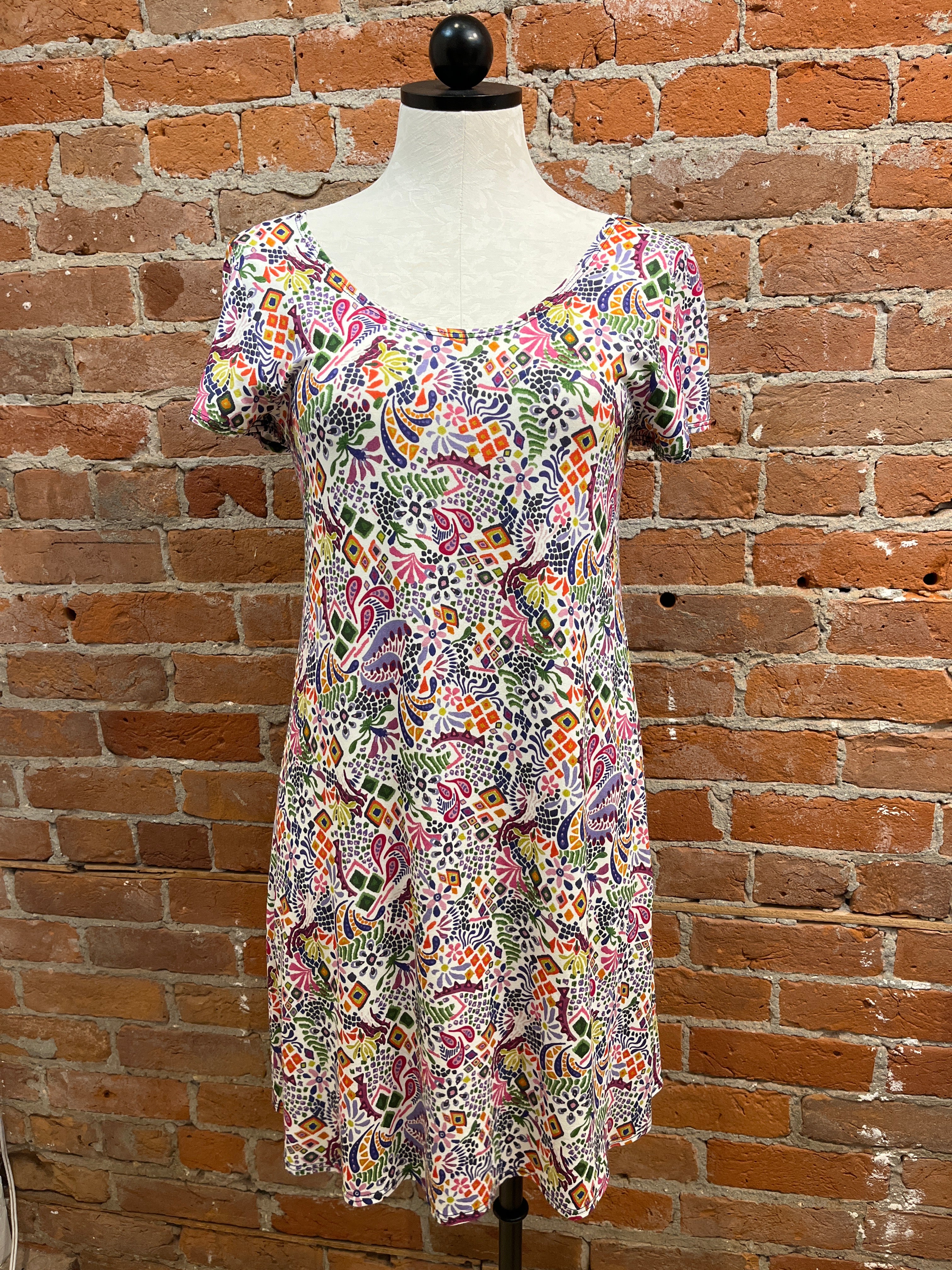 Salaam Lucy dress/tunic, cap sleeve